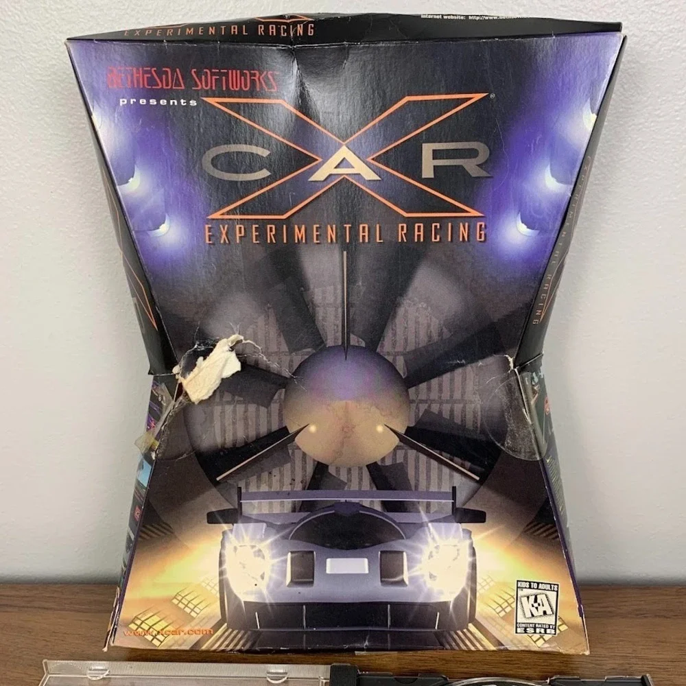 X-Car Experimental Racing (1997) PC Big Box Racing
